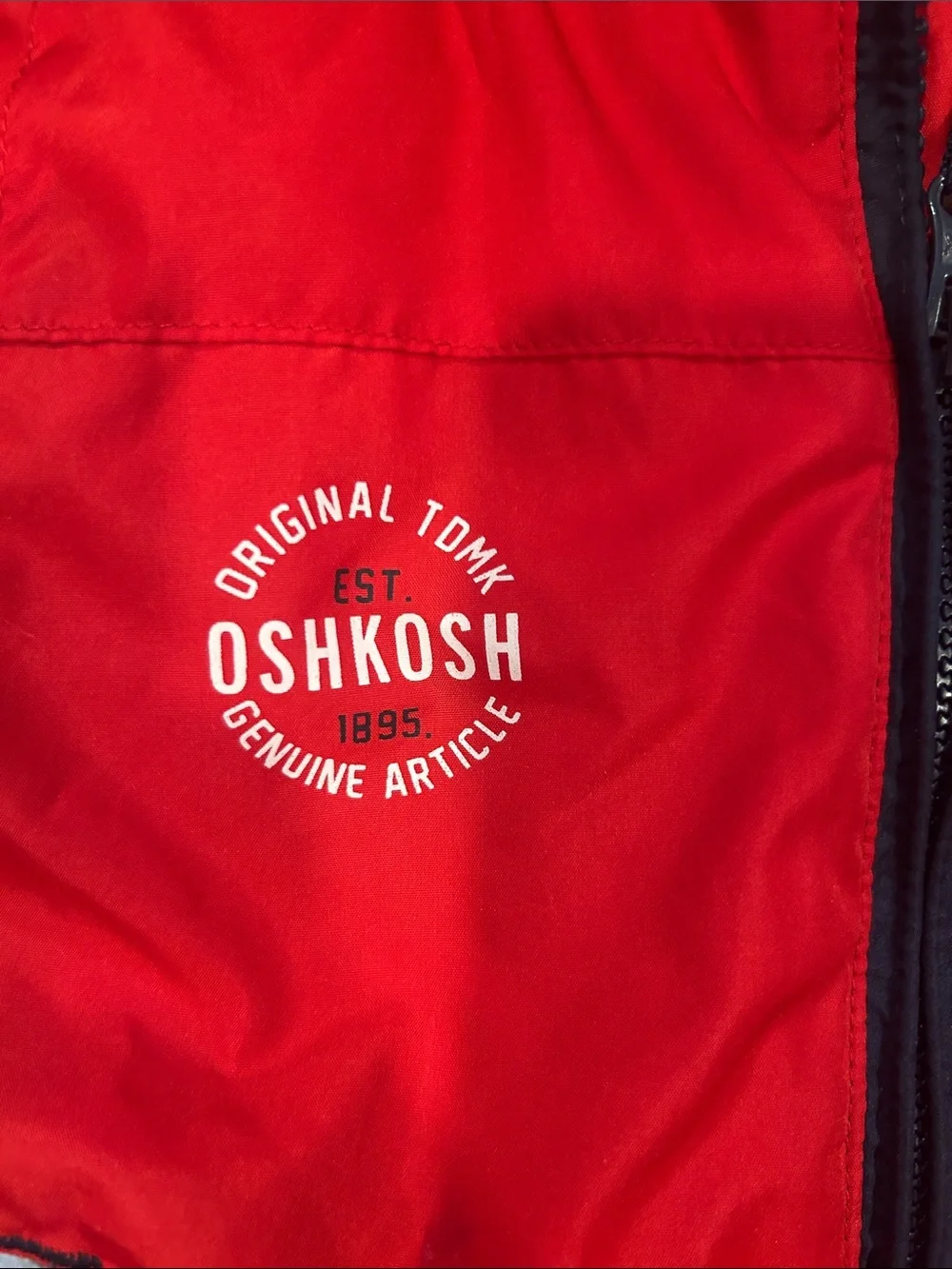 OshKosh Bgosh details size